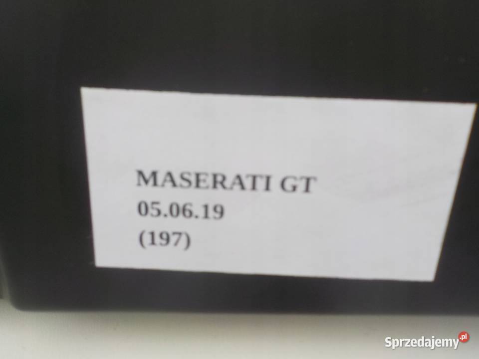 WSPORNIK BELKA SANEK TYŁ MASERATI GRANTURISMO Nowy Tomyśl