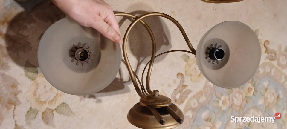 vintage dwa kinkiety 100z opisane w treści Poznań sprzedam