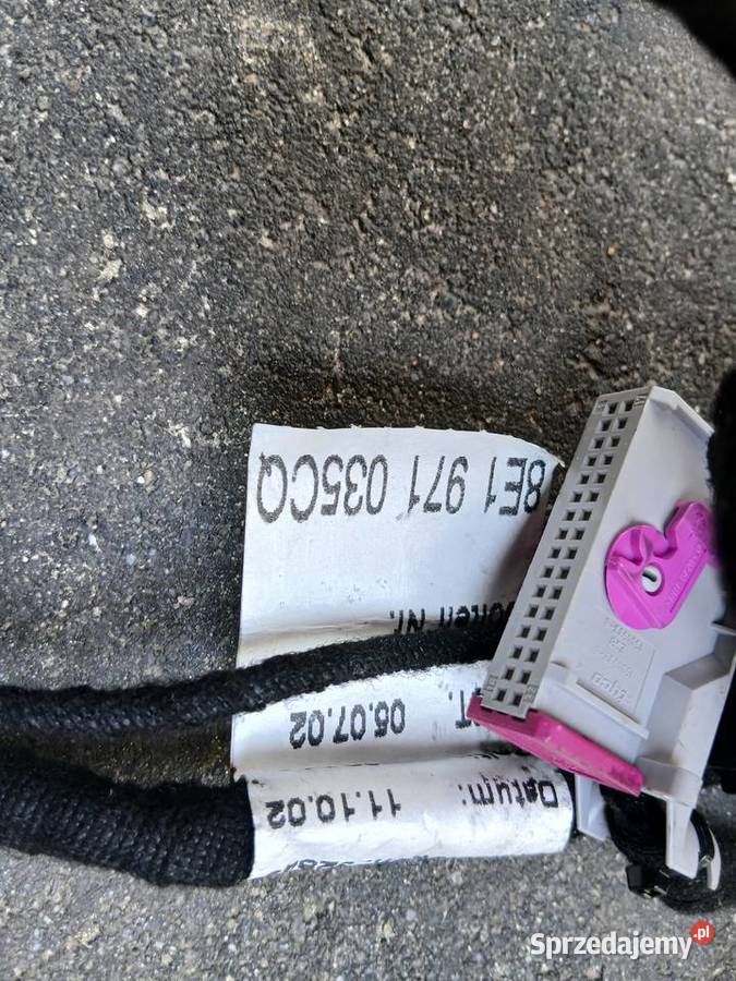 Audi A4 B6 B7 wiązka drzwi prawy przód śląskie sprzedam