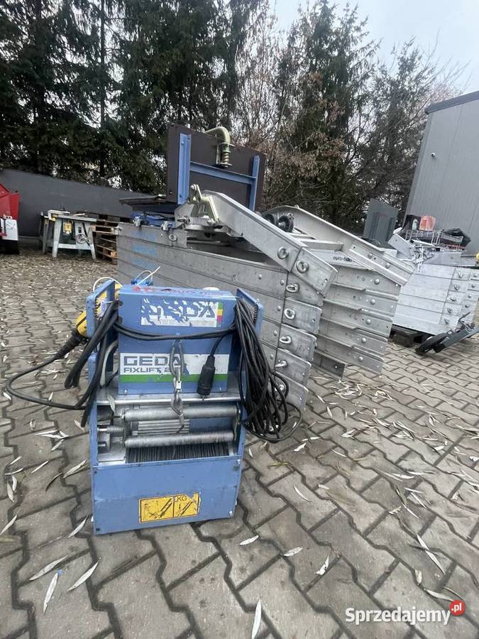 Winda drabina dekarska Geda FixLift 14m 338 Ślesin