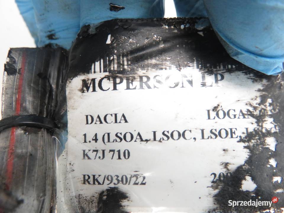 SPRĘŻYNA PRZÓD DACIA LOGAN 14 MPi