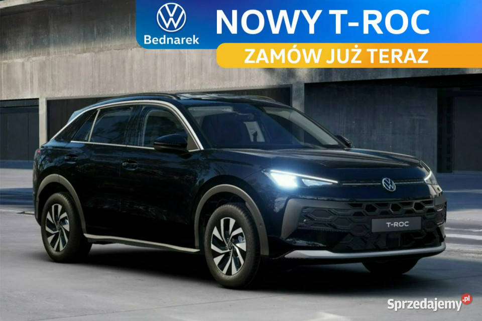 Volkswagen TRoc Trend 15 eTSI 116 DSG Zamów już światła przeciwmgielne Łódź