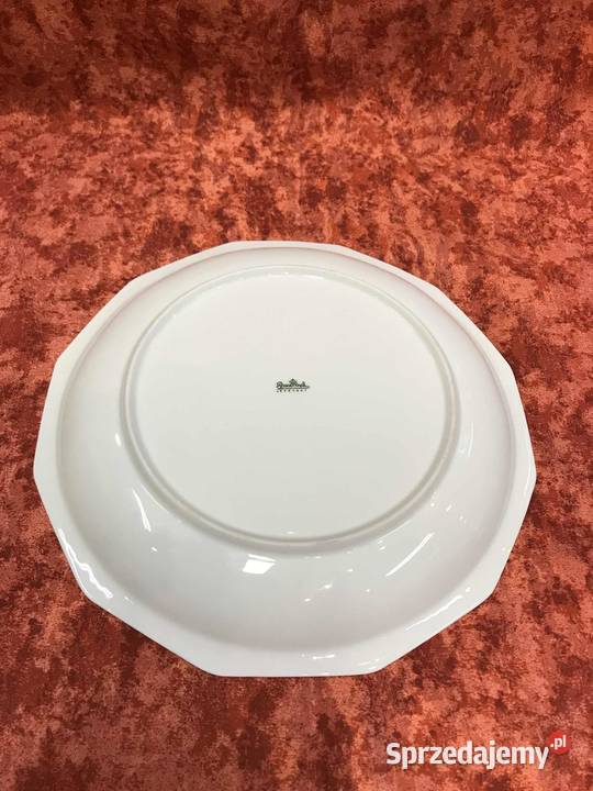 Polmisek patera okragla Rosenthal Maria Biala Kielce