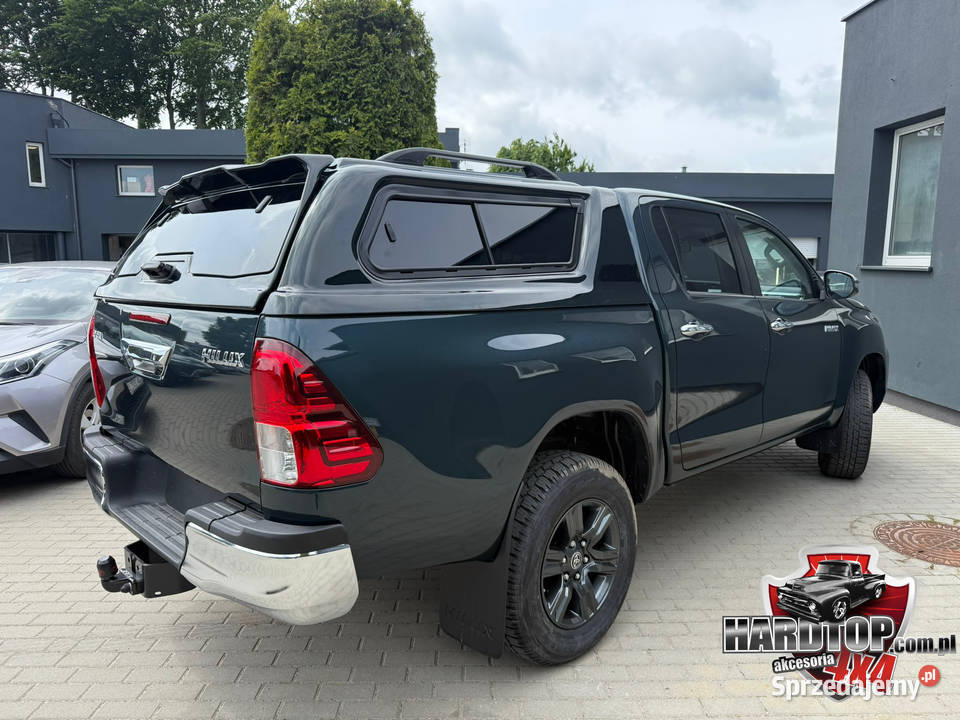 Zabudowa Toyota Hilux HARDTOP na pakę 2016 Szyby Motoryzacja Pasłęk