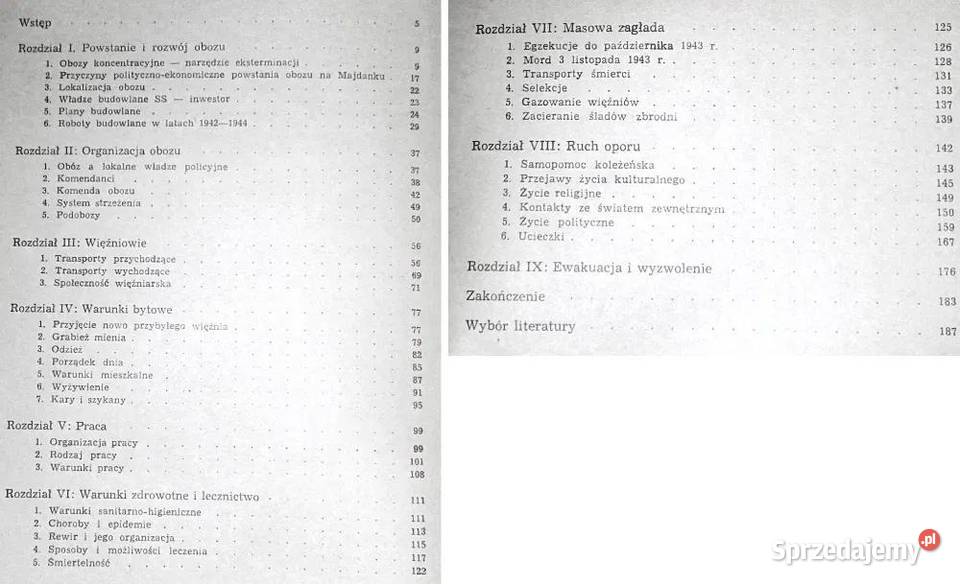 Majdanek Józef Marszałek Rok wydania 1981 Pozostałe Chełm