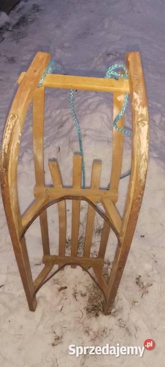Sanki drewniane Augustów