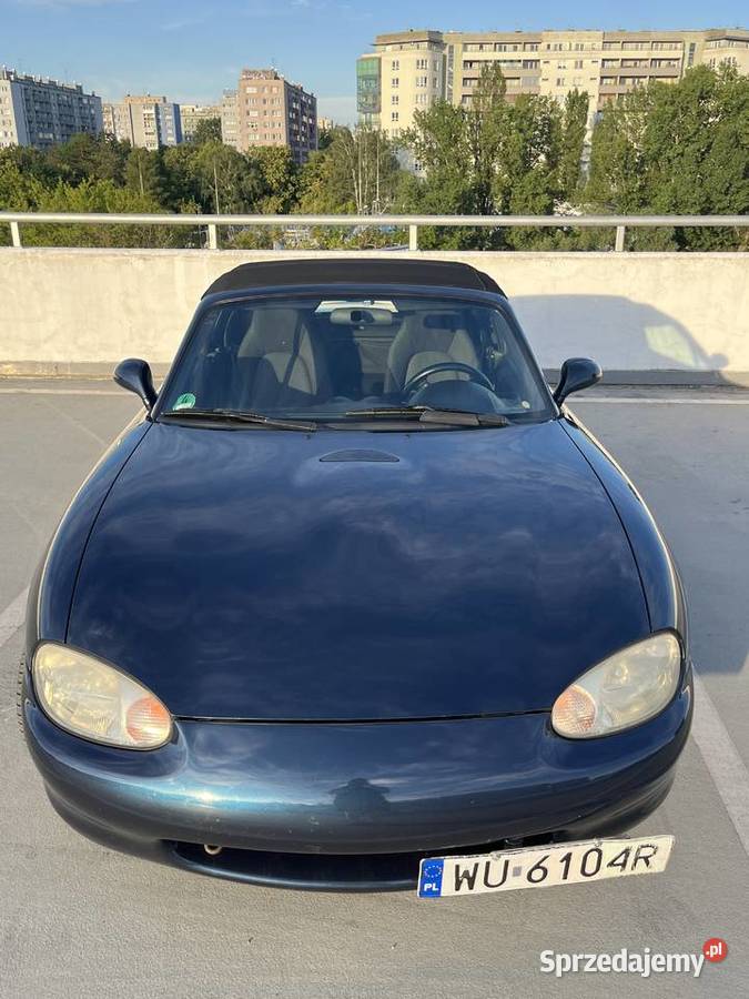 Mazda MX5 NB 99 w kolorze Twilight Blue Mica 273550km Warszawa