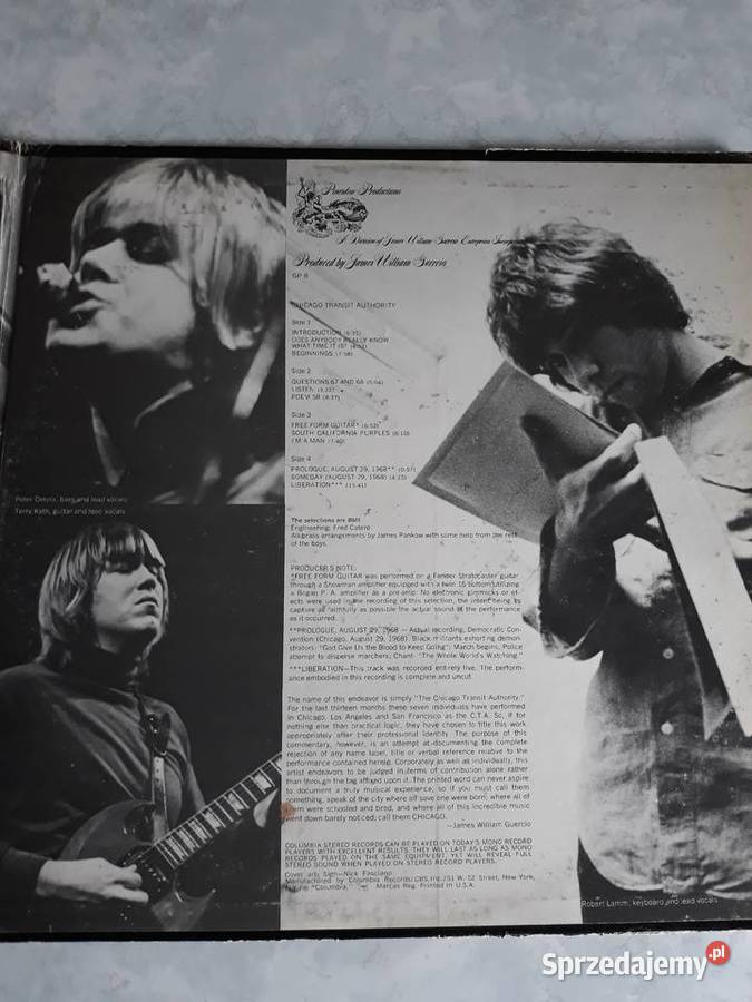 CHICAGO Transit Authority pierwszy orginalny 2 płyty Rzeszów