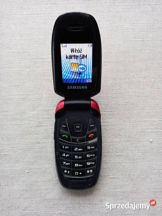 Telefon Komórkowy SAMSUNG SGHC520 lubelskie Tomaszów Lubelski