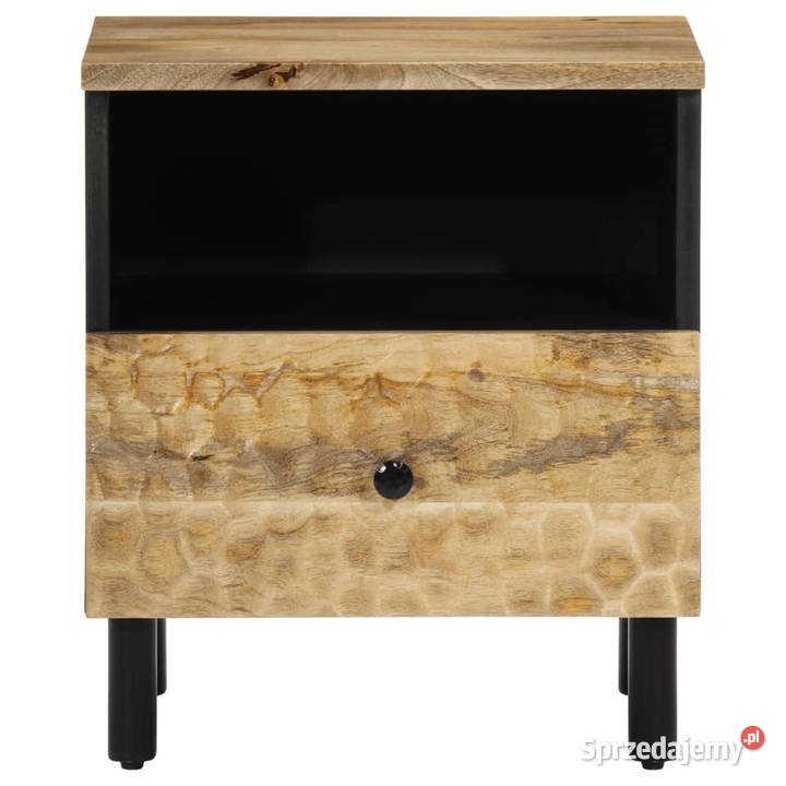 Szafki nocne 2 40x33x46 lite drewno mango