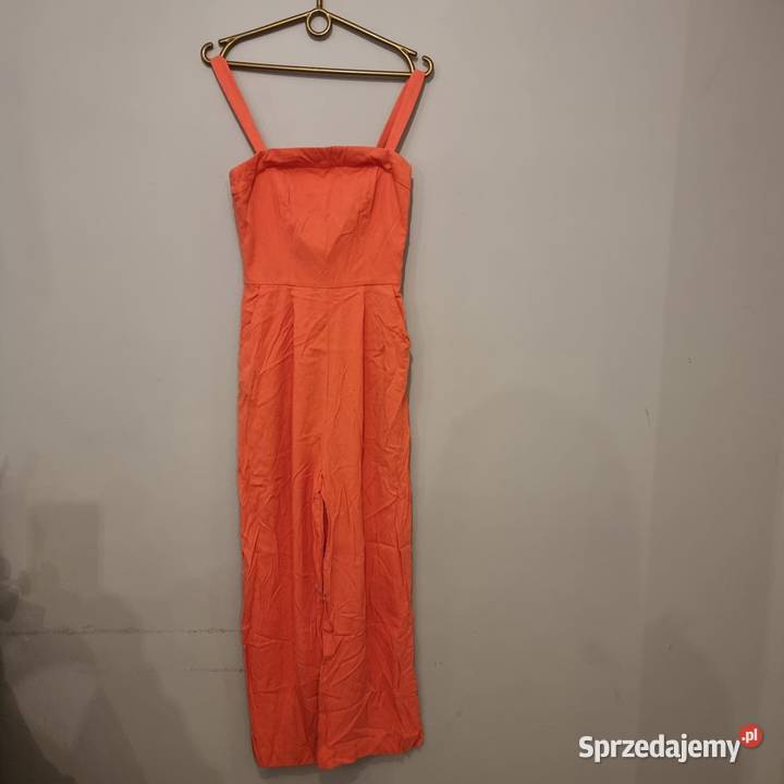 Koralowy letni kombinezon o dł78 Vila XS Kraków