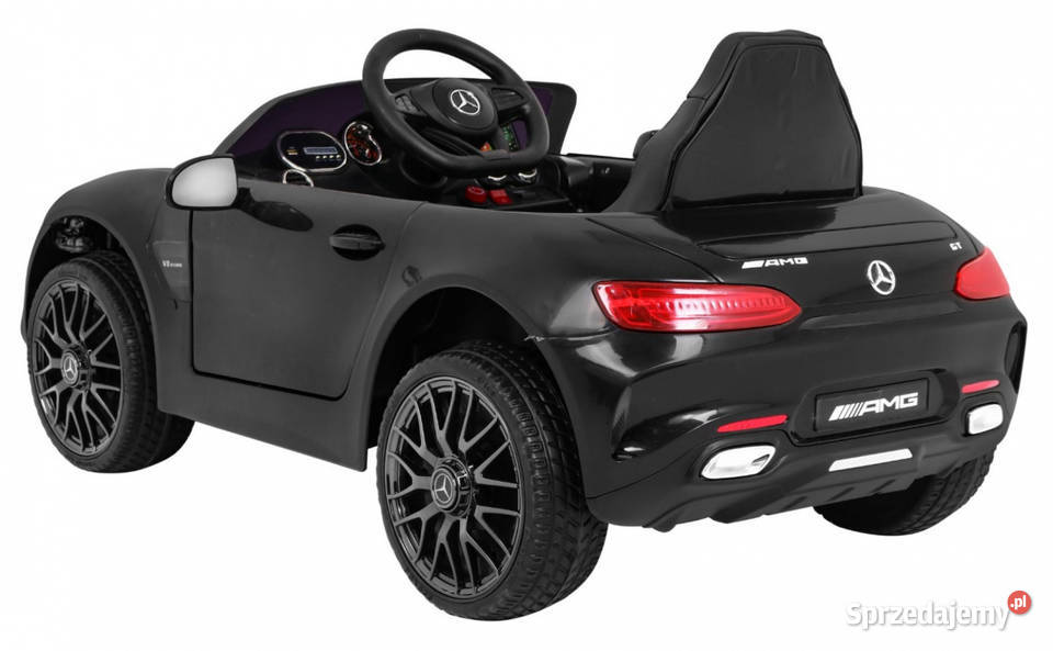 Mercedes Benz GT na akumulator dzieci Czarny Łopuszno