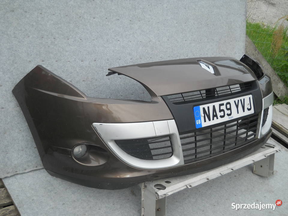 RENAULT SCENIC III ZDERZAK PRZEDNI PRZÓD osobowe Siechnice sprzedam