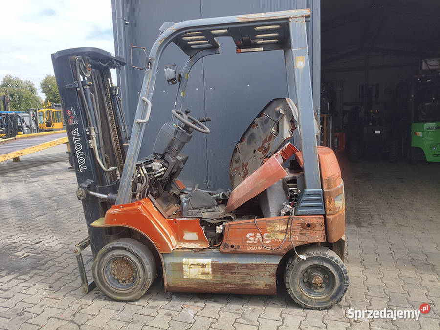 Wózek widłowy elektryczny Toyota 7FB15 15 t 2006 Wózki widłowe małopolskie Kęty