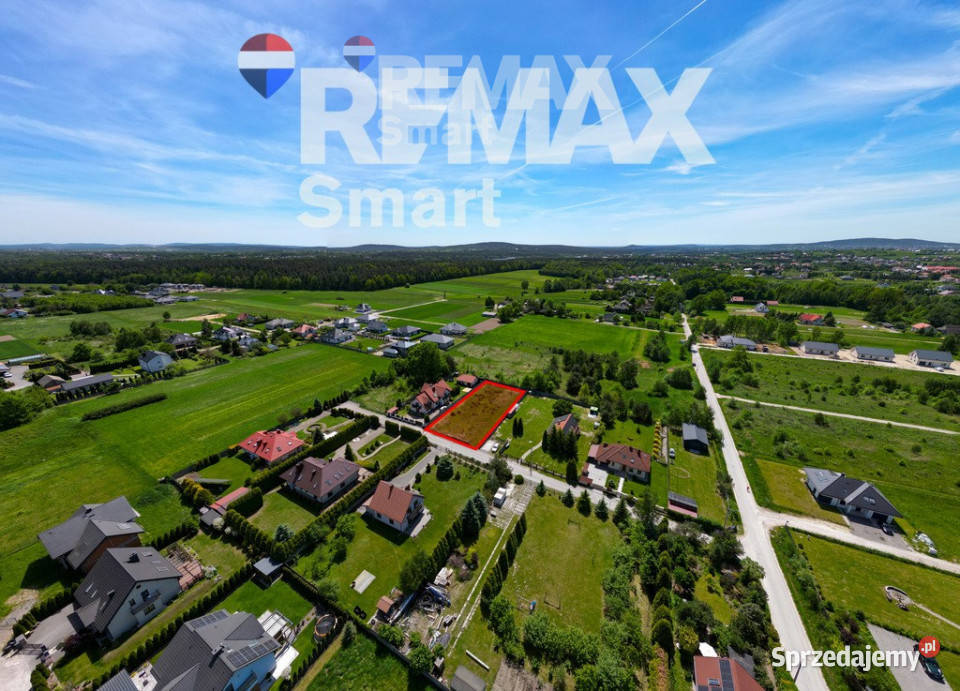 Działka budowlana 1302 m media szkoły natura 1302m2 Wola Kopcowa