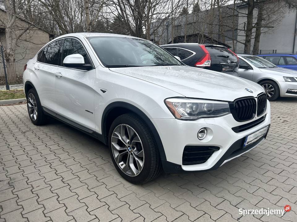 BMW X4 xDrive28i 245 Automat 4x4 Benzyna Bogate reflektory ksenonowe Lublin