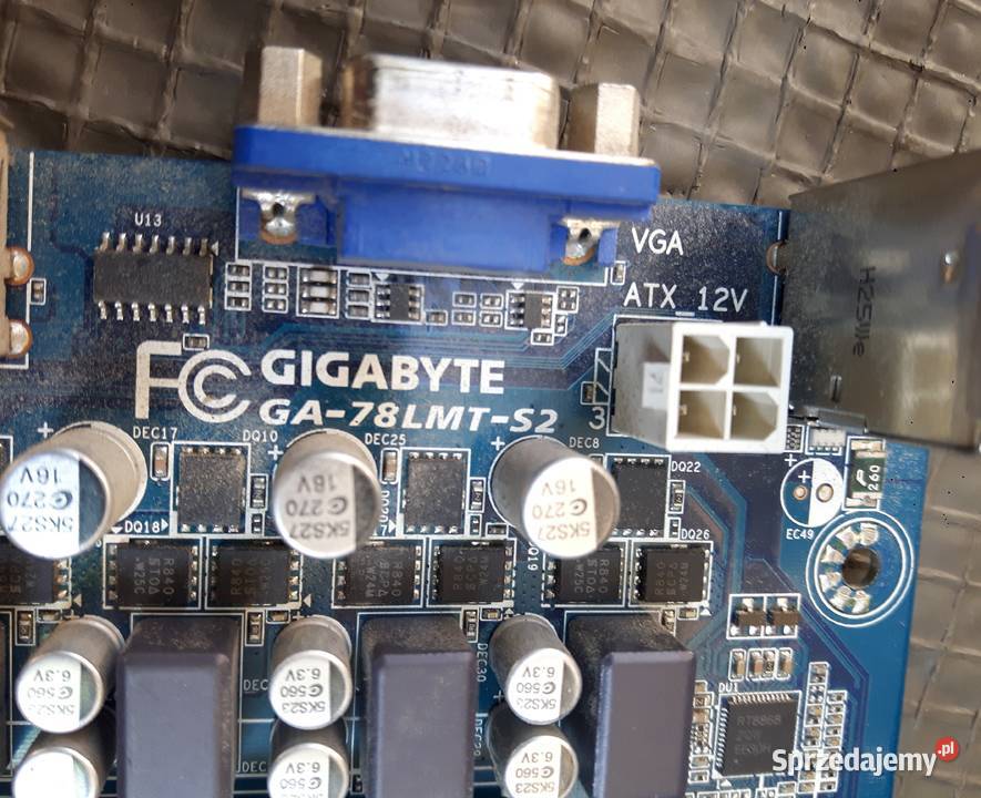 Płyta główna sprawna Gigabyte GA78LMTS2 rev 10 Gniezno