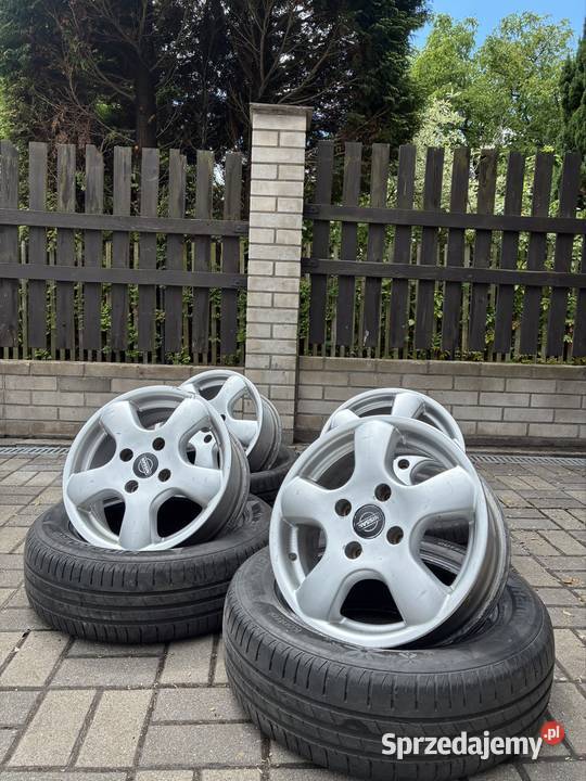 Felgi aluminiowe 15 Nissan Almera 4x1143 Mikołów