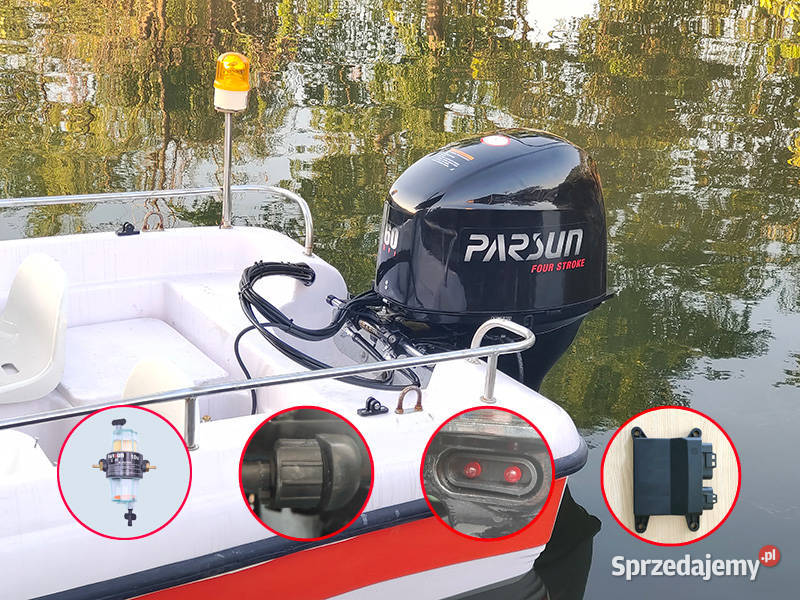Silnik Zaburtowy PARSUN F60FELTEFI 60 NOWY Pozostałe Wrocław