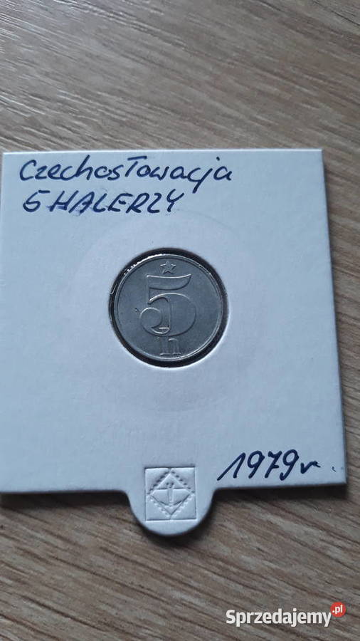 5 Halerzy Czechosłowacja 1979 r Konin