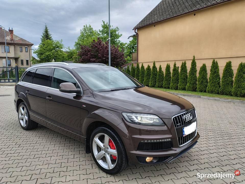 Audi Q7 30 Diesel 2010r LIFT SLinne MOKKA Alu 20 Q7 śląskie Wilamowice
