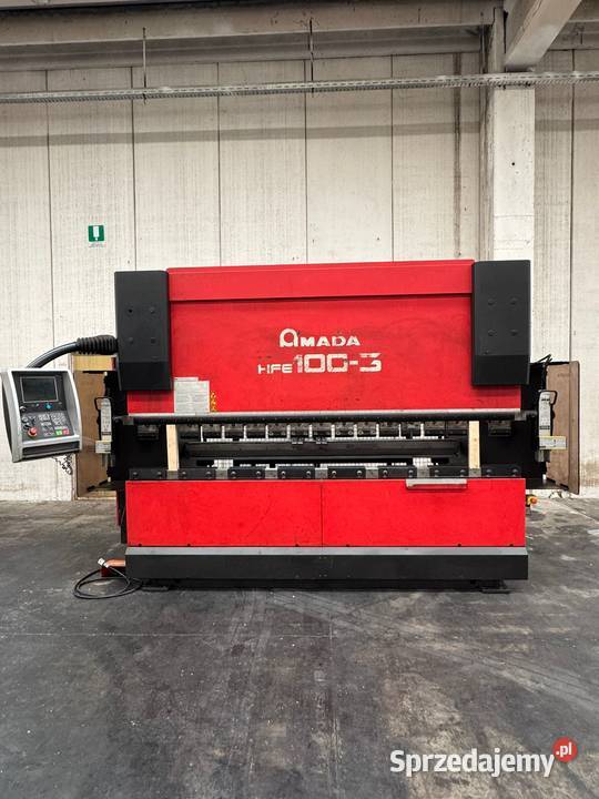Prasa krawędziowa Amada HFE 1003 8osi CNC mało Wrocław sprzedam