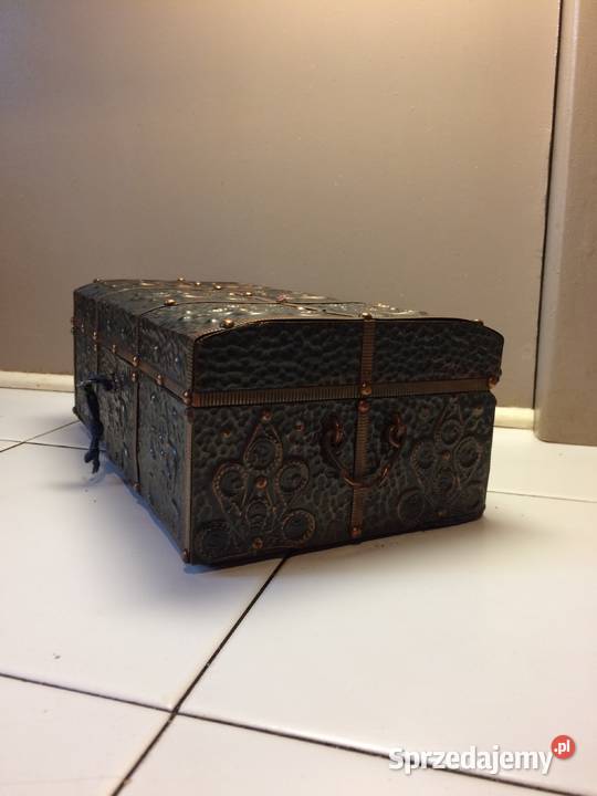 KUFEREK na biżuterię zamykany na kluczyk Warszawa