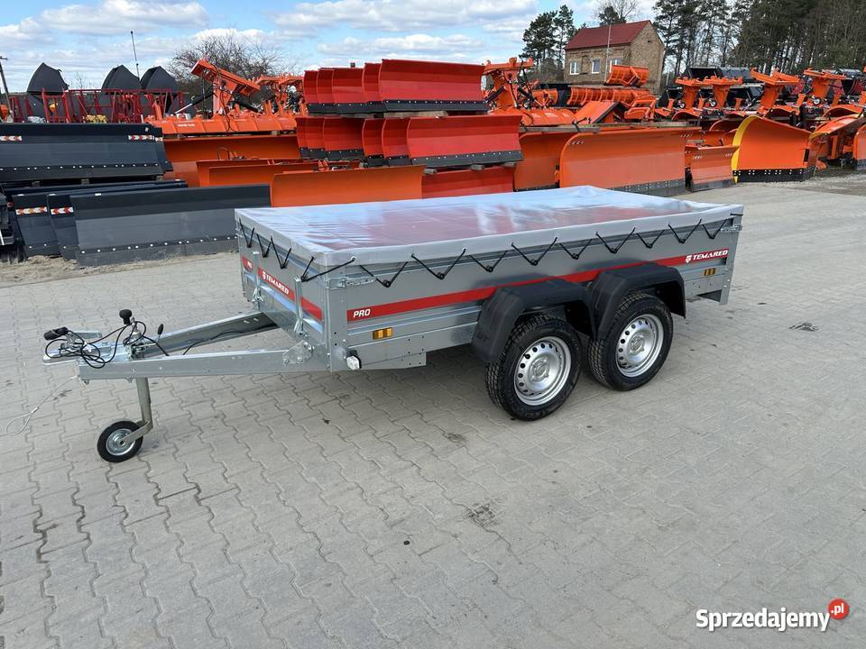 Przyczepka TEMARED PRO 26122 264x126 z płaską śląskie
