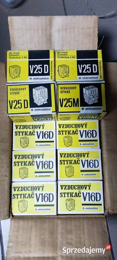 Stycznik V25D 230V V16D śląskie Gliwice sprzedam
