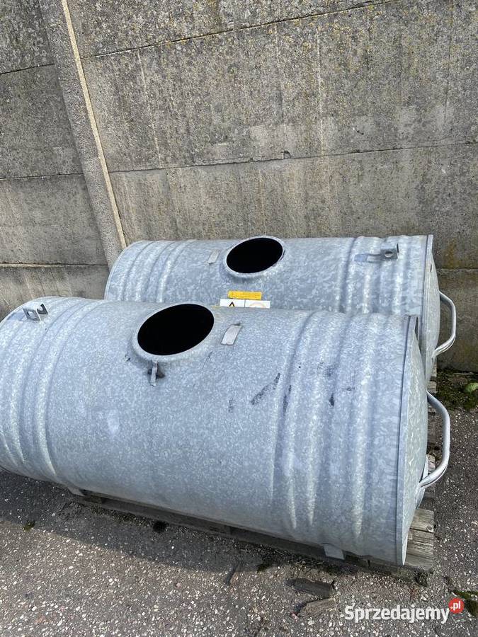 Zbiornik beczka ocynkowana 400 litrów sprzedam