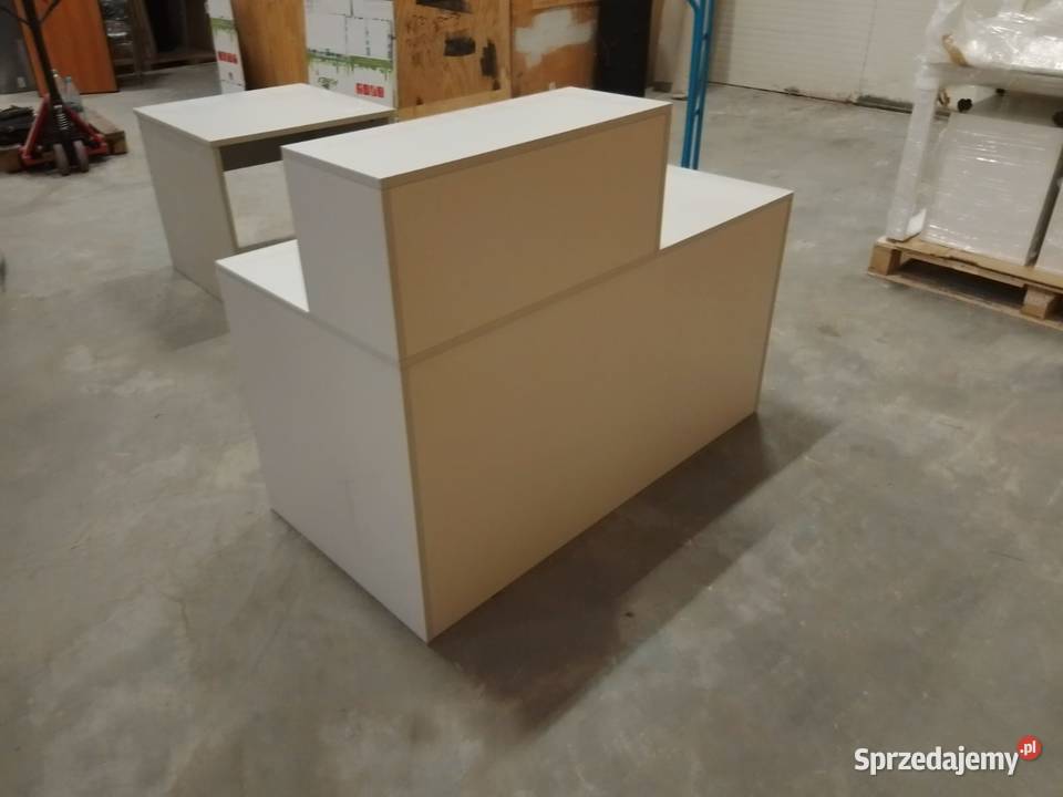 Lada recepcyjna biurko z nadstawką Warszawa