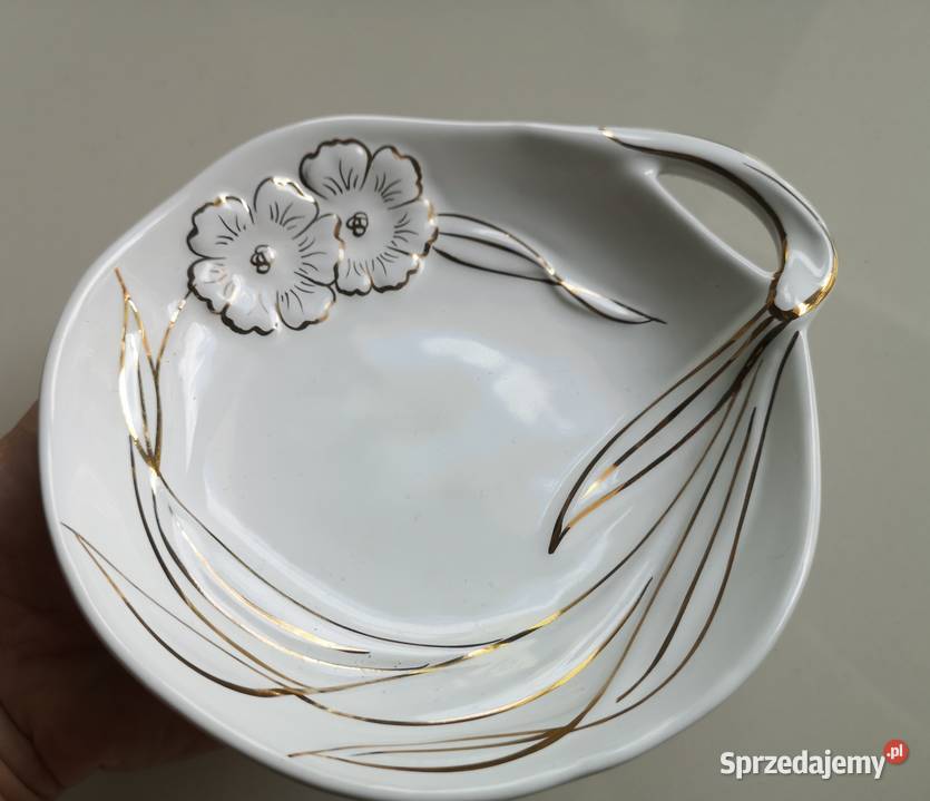 Mała paterka porcelanowa vintage Toruń