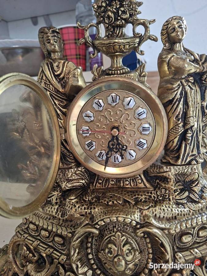 Mosiężny zegar kominkowy podkarpackie Rzeszów