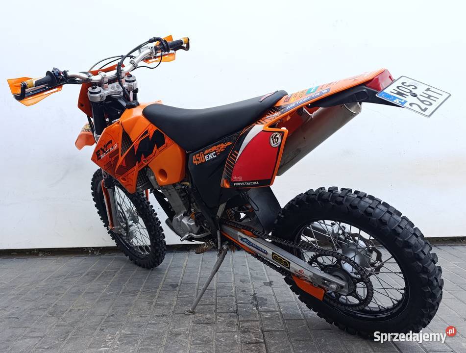 KTM EXC 450 gotowa do latania crossówka 2006 Rok produkcji 2006 sprzedam