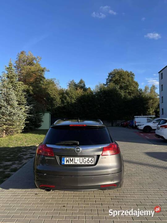 Opel insignia 20cdti 2009r Cosmo Rok produkcji 2009 Strzegowo sprzedam