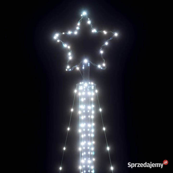 Lampki choinkowe 525 zimnych białych LED 302 Warszawa