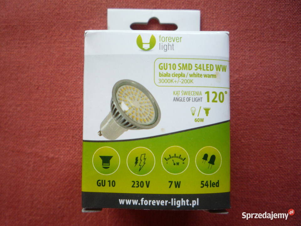 Żarówka 7Watt GU 10SMD 54LED Szczecin