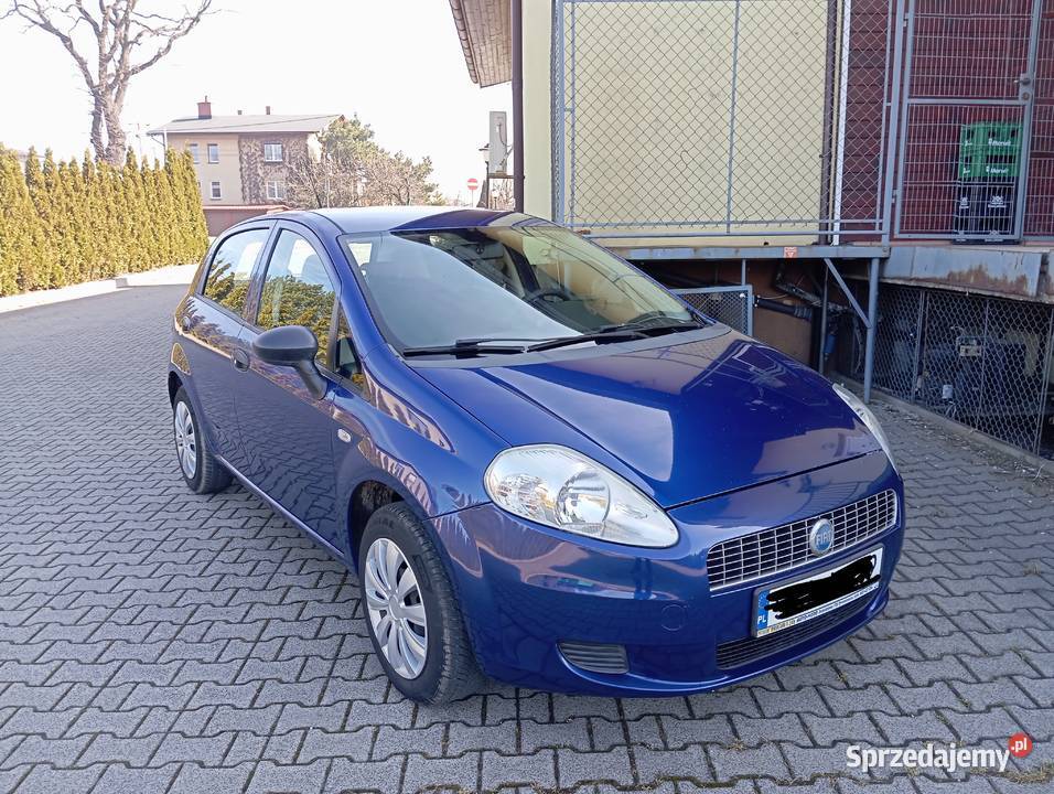 Fiat Grande Punto 14 2008 sprawna klimatyzacja Rok produkcji 2008 Bielsko-Biała