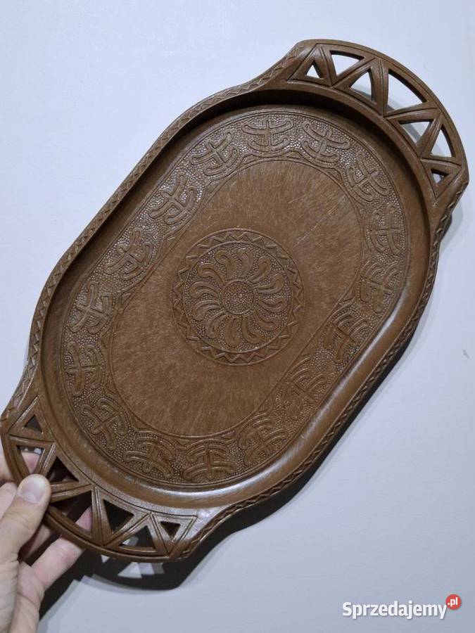 Taca prl uranium łódź vintage design etno