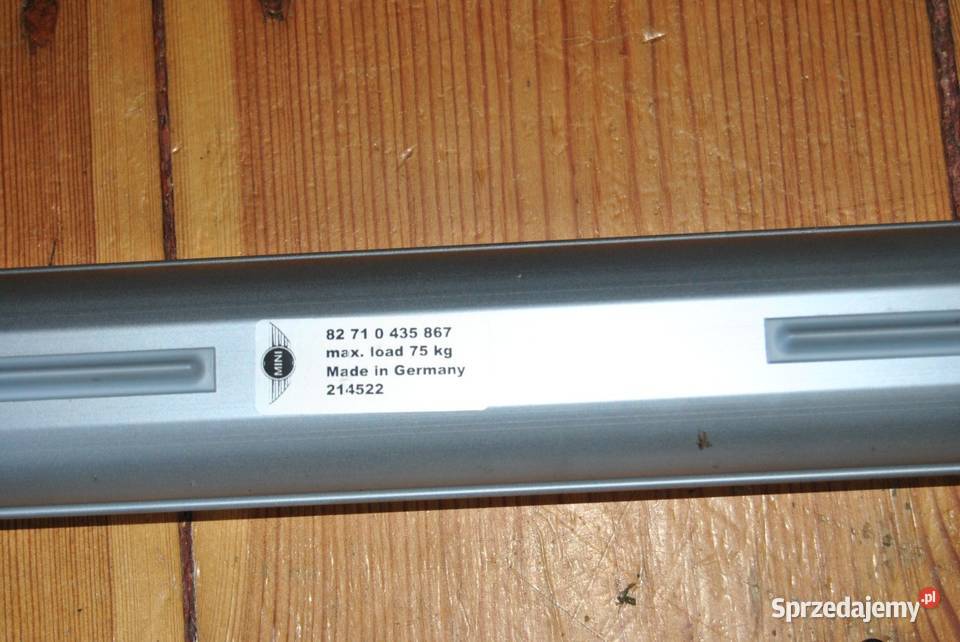 Bagażnik MINI Cooper Clubman do 2015 Akcesoria Legnica