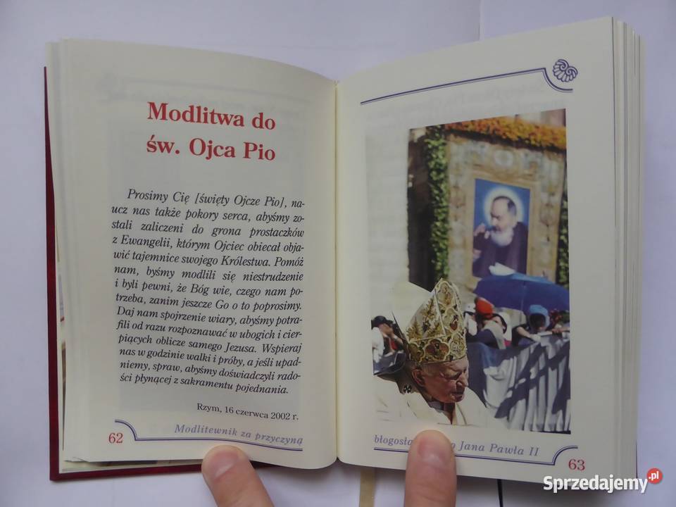 Modlitewnik przyczyną bł Jana Pawła II