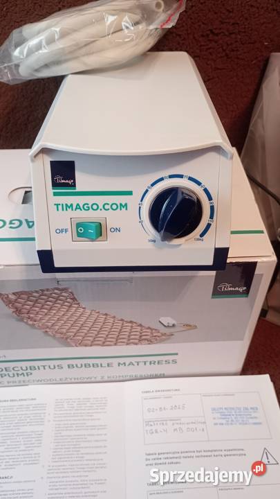 Materac PRZECIWODLEŻYNOWY do 135 Z KOMPRESOREM Zielona Góra sprzedam