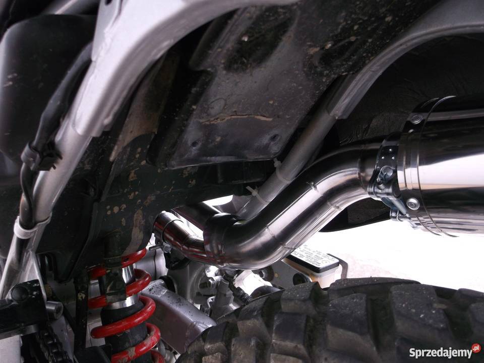 HUZAR EXHAUST wydech tłumik OWAL Honda NX 650 Błażowa