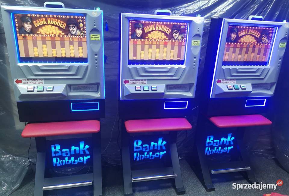 Automat Zarobkowy Bank Robber Współpraca Wynajem