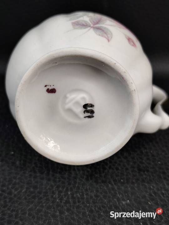 Porcelanowy mlecznik FP Zajear Vintage łódzkie Poddębice