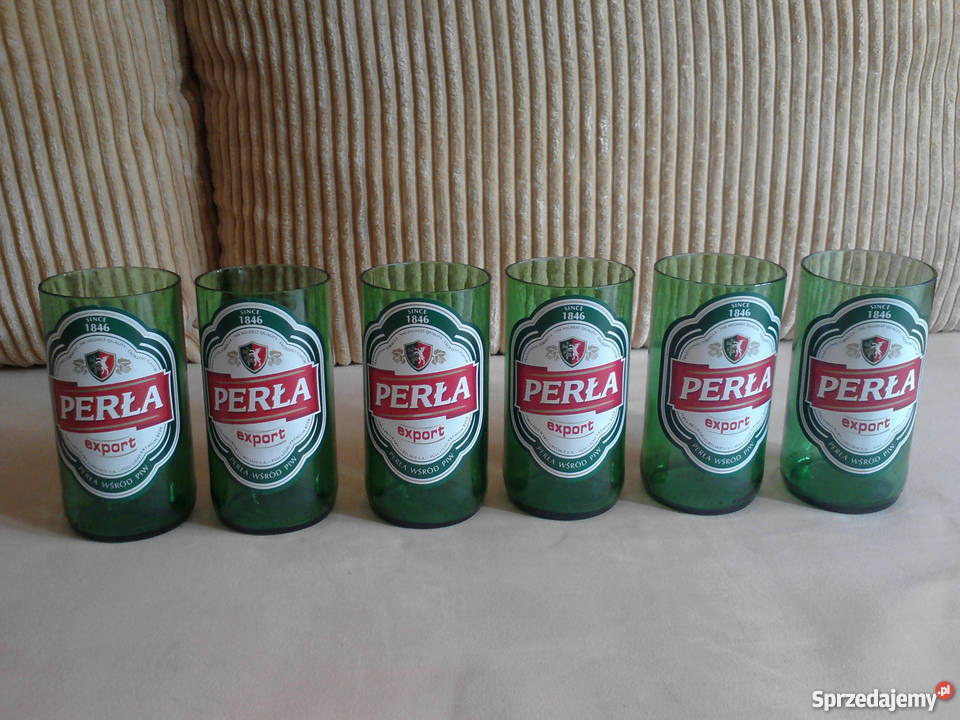 Szklanki Carlsberg Perła Brok Staropramen z łódzkie Łódź