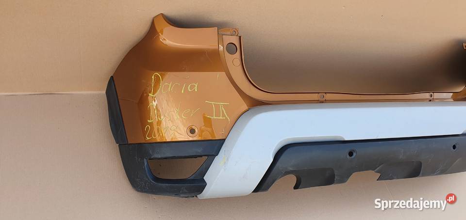 DACIA DUSTER II ZDERZAK TYŁ TYLNY PDC DOKŁADKA Trzciel