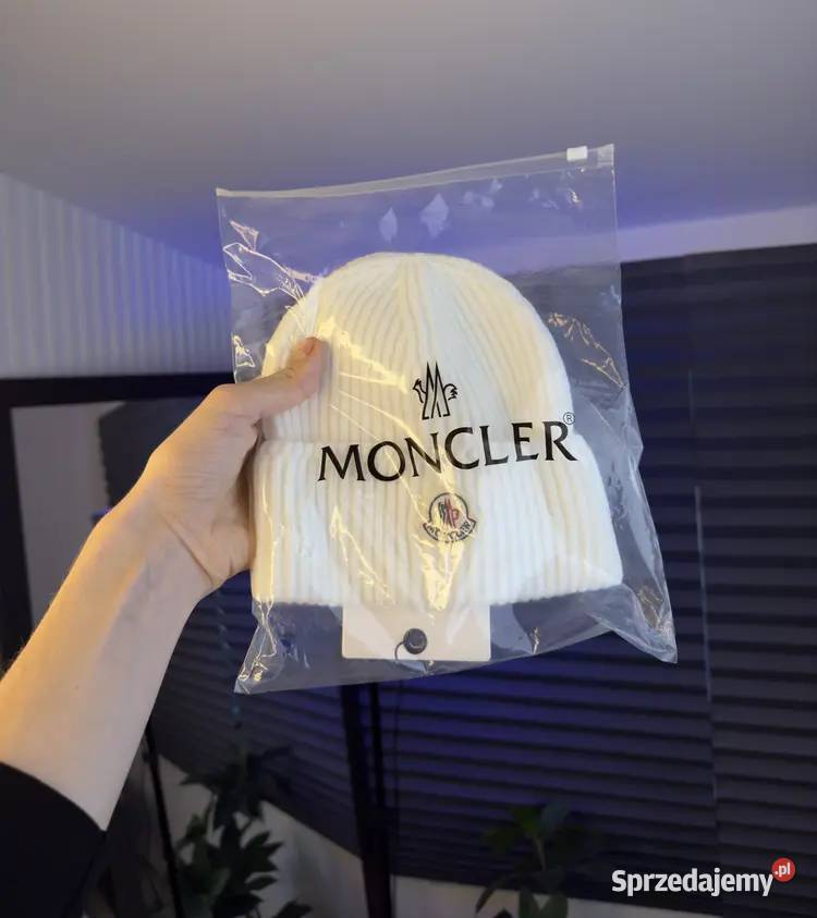 Czapka Moncler unisex nowa kolekcja Pozostałe Warszawa