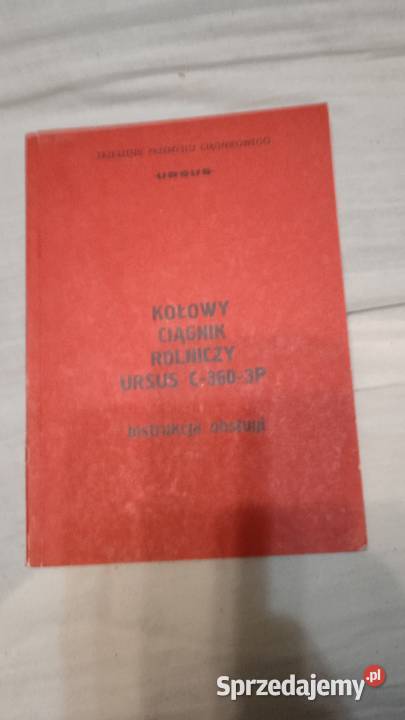Instrukcja obsługi ciągnika rolniczego Ursus Lublin