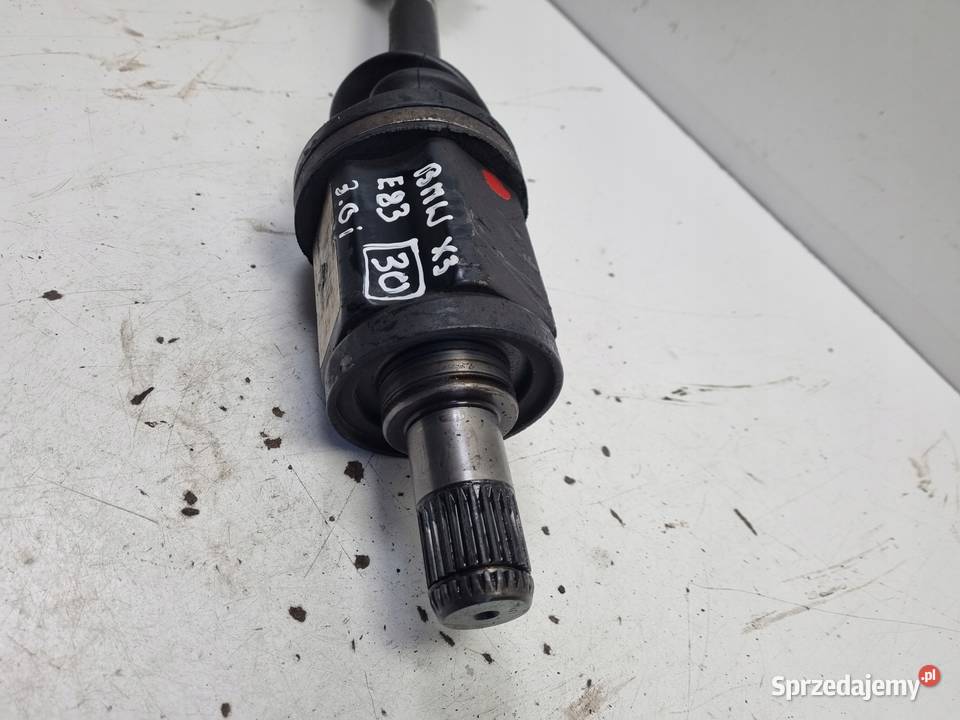 PÓŁOŚ BMW X3 E83 30 i LEWA PRZEDNIA półośka lewy Chełm sprzedam